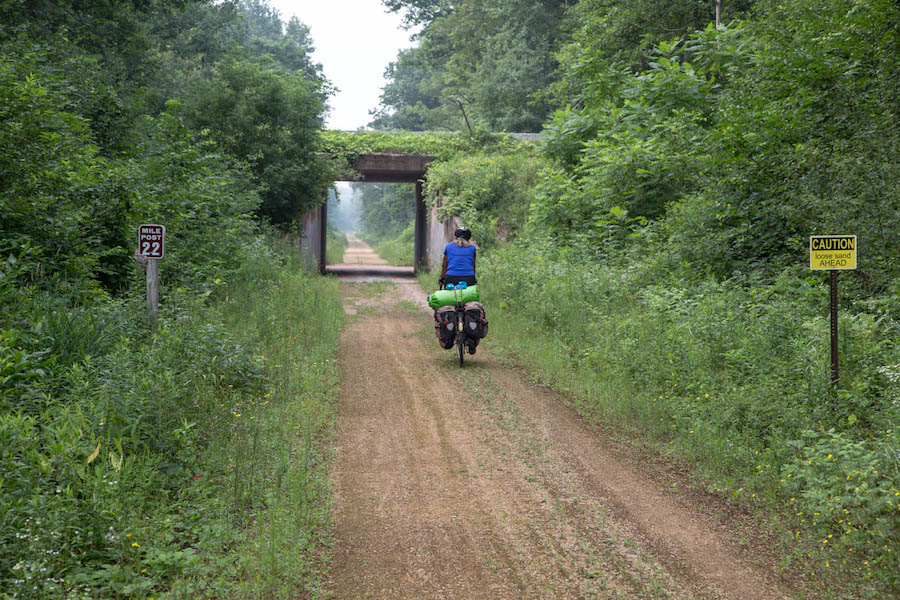 Wisconsin's Gandy Dancer Trail | Courtesy Rachel and Patrick Hugens