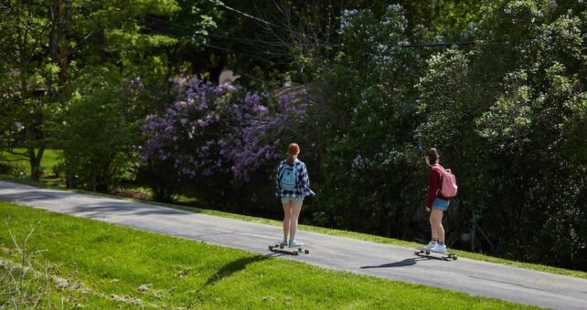 Wisconsin's Ozaukee Interurban Trail in Cedarburg | Photo courtesy Ozaukee County Planning and Parks Department