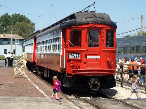 "Roarin' Elgin" Railway Car 431 at the Illinois Railway Museum | Photo courtesy Kurt Haubrich | CC by 2.0
