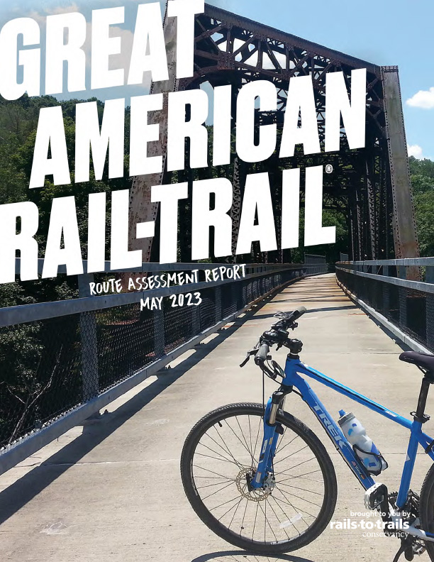 Great American Rail-Trail 2023 Route Assessment cover by RTC