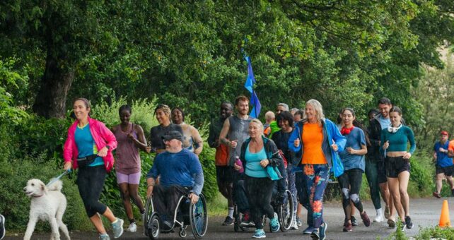 Group on trail - Photo courtesy Getty Images