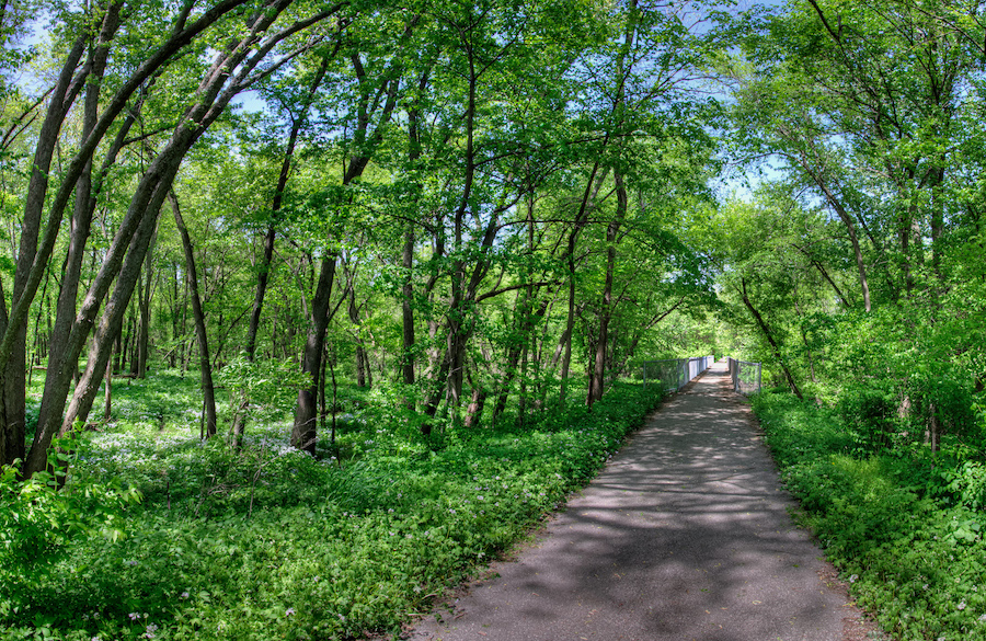 Iowa's Cedar Valley Nature Trail | Photo by Nathan Houck, courtesy Iowa Natural Heritage Foundation