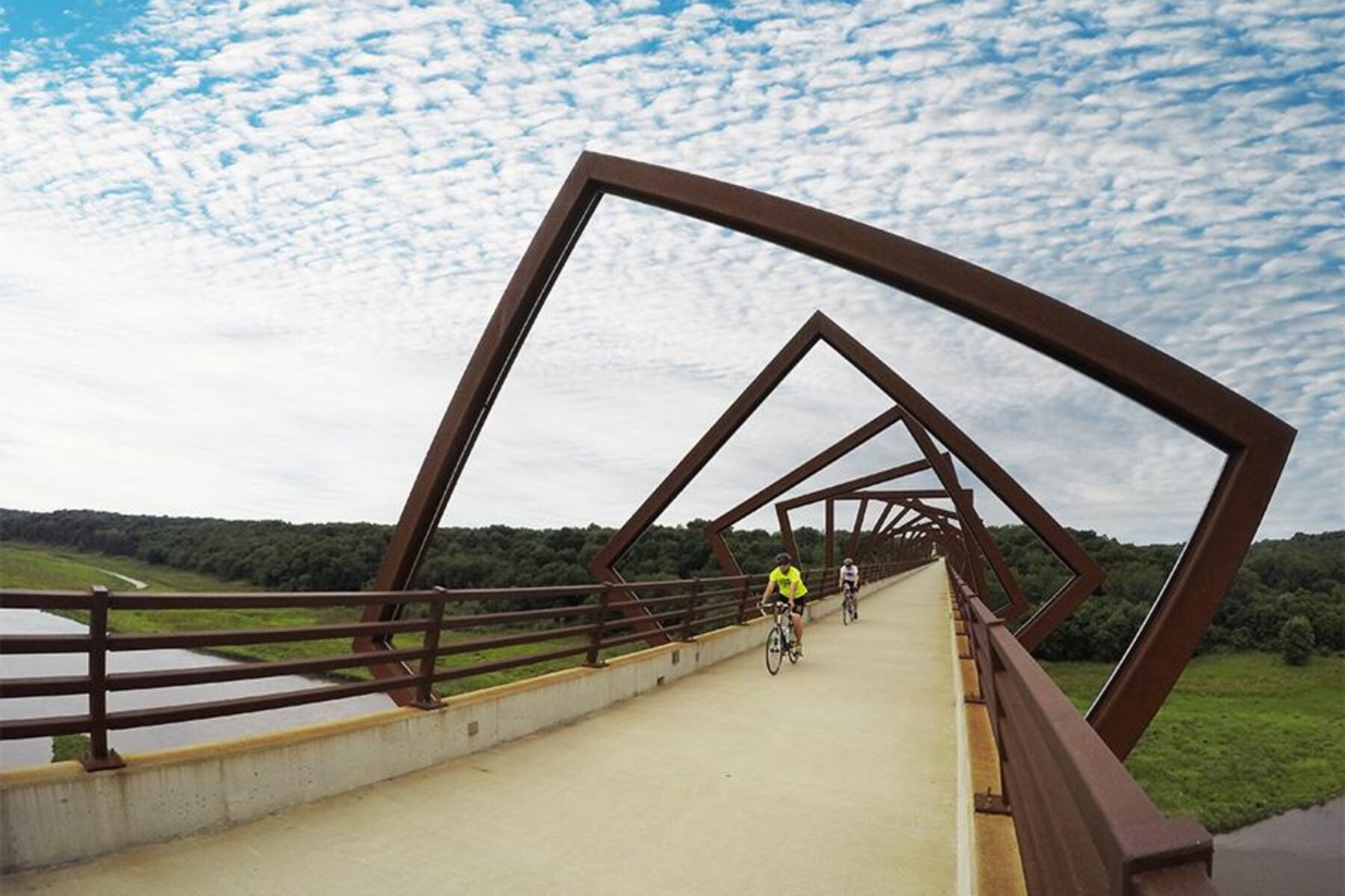 Iowa's High Trestle Trail | Photo by Milo Bateman, courtesy RTC
