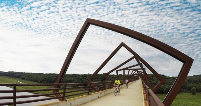 Iowa's High Trestle Trail | Photo by Milo Bateman, courtesy RTC