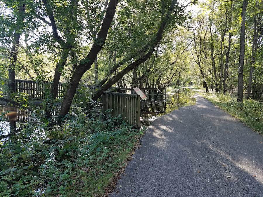 Iowa's South Riverside Trail | Photo by TrailLink user wolfstar9