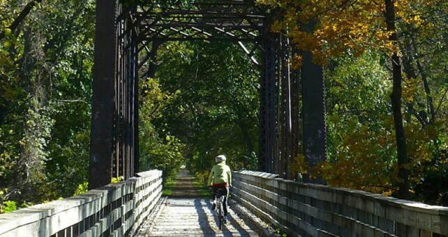 Iowa's Wabash Trace Nature Trail | Photo by Dale Garrison