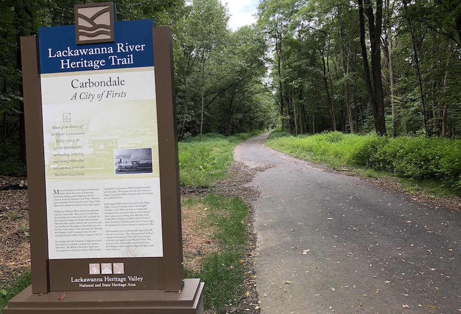 Lackawanna River Heritage Trail | Photo by Anthony Le