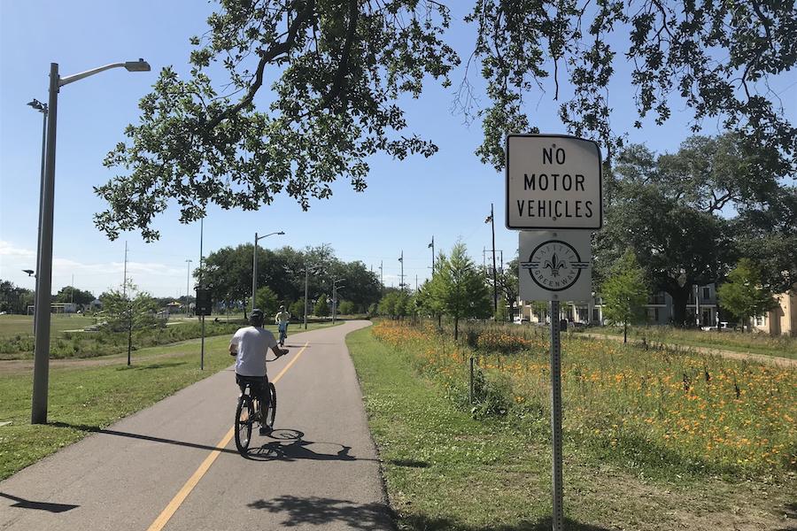 Lafitte Greenway | Photo by TrailLink user trailsforall