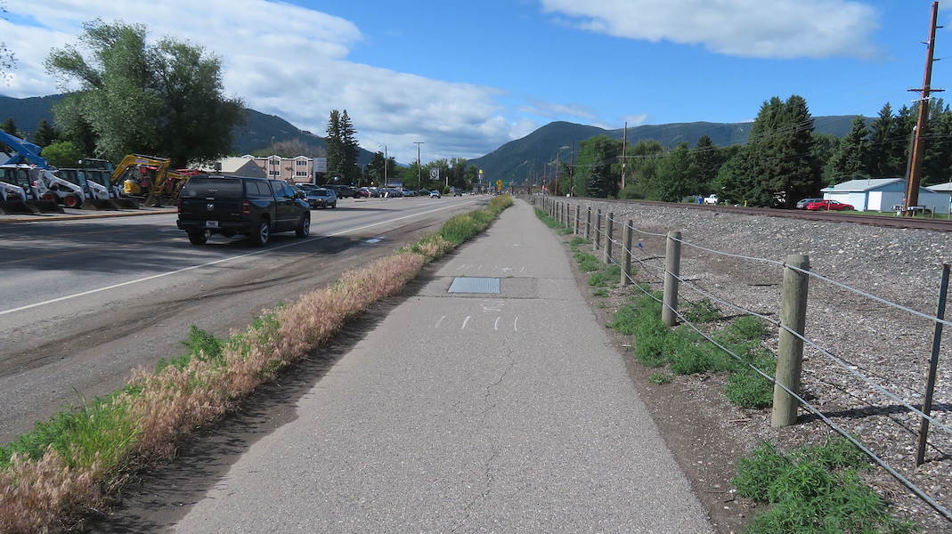 Montana's Livingston Depot Center Trail | Photo by TrailLink user acewickwire