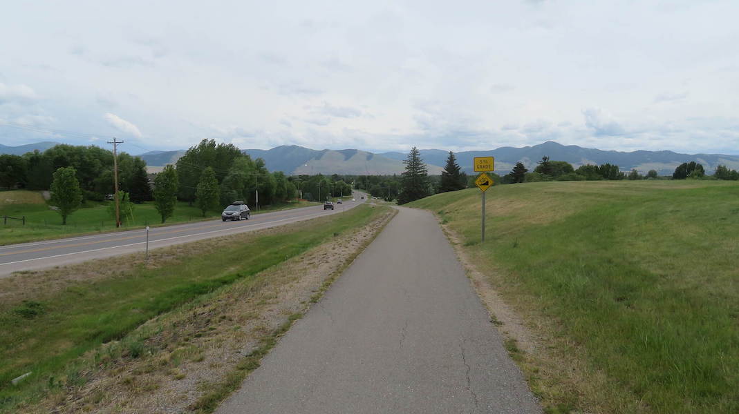 Montana's Mullan Road Trail | Photo by TrailLink user acewickwire