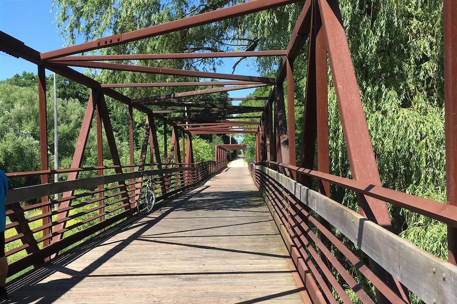 Ozaukee Interurban Trail | Photo by TrailLink user lixunz