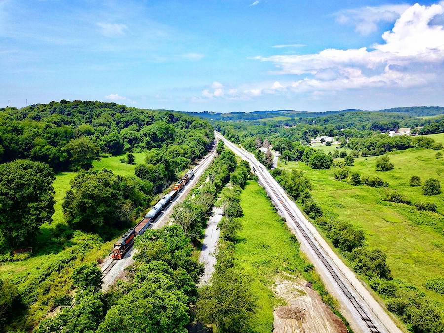 Pennsylvania's Montour Trail | Photo by Milo Allerton Bateman