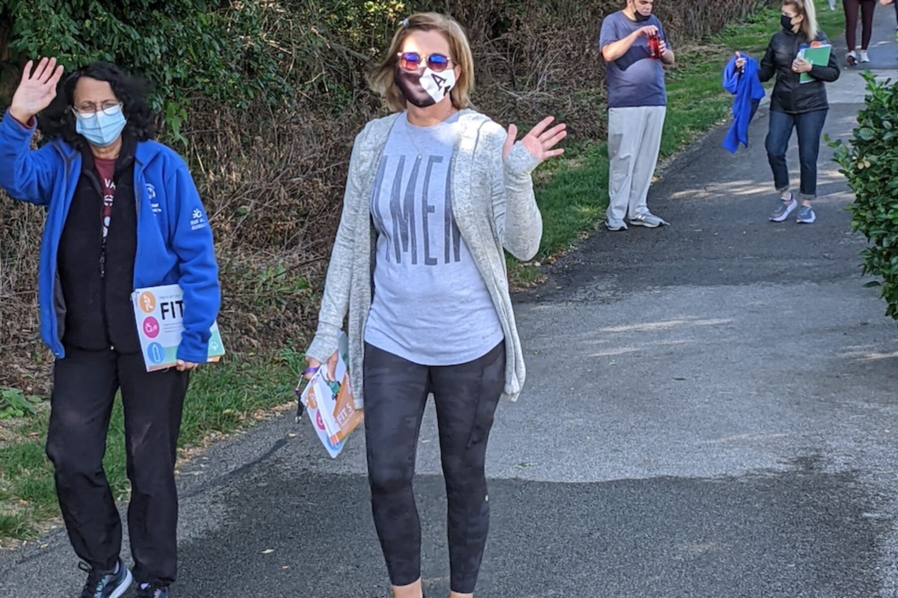 Photo from Special Olympics Kansas’ Trails and Treats Day in the fall of 2020, part of the statewide Parks & Trails Tour | Photo courtesy Special Olympics Kansas