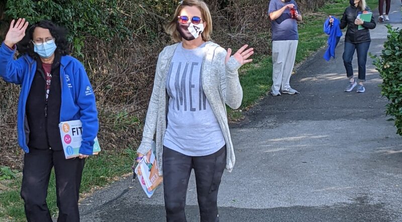 Photo from Special Olympics Kansas’ Trails and Treats Day in the fall of 2020, part of the statewide Parks & Trails Tour | Photo courtesy Special Olympics Kansas