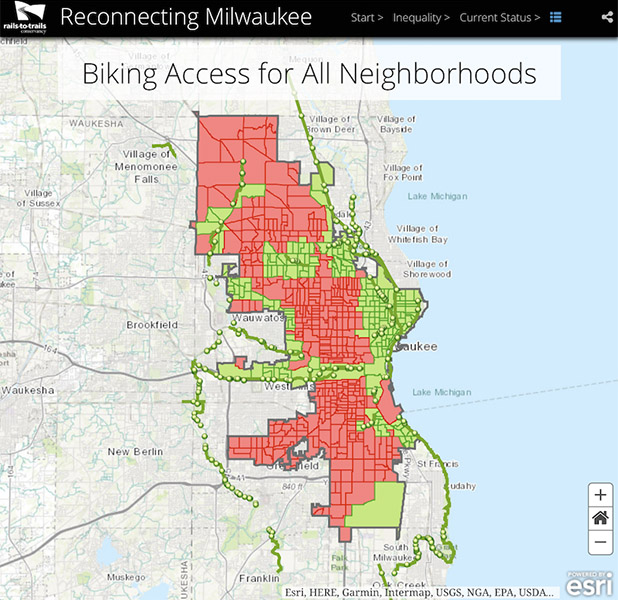 Reconnecting Milwaukee Story Map still by RTC