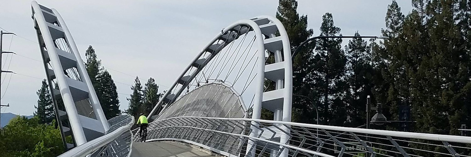 Robert I. Schroder Overcrossing along the Iron Horse Trail in Contra Costa County, CA. | Photo courtesy RTC