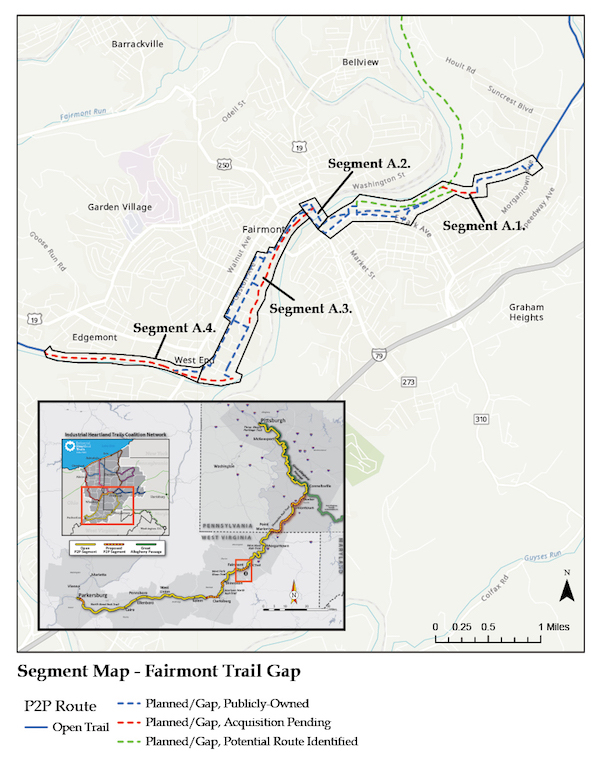 See full map on page 28 in P2P Feasibility Study