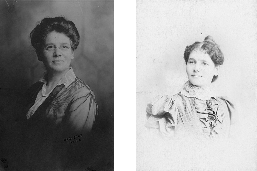 These two photos were taken in the 1880s and 1890s | Photo courtesy University of Washington Libraries Special Collection