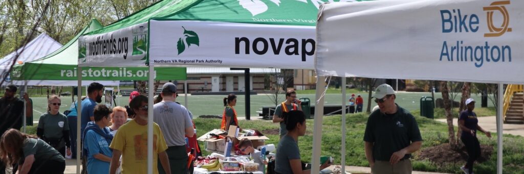 W&OD Trail Celebrate Trails Day event in 2019 | Photo by Anthony Le