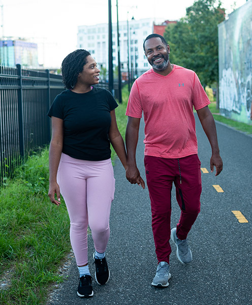 Walkers on Metropolitan Branch Trail | Photo by India Kea