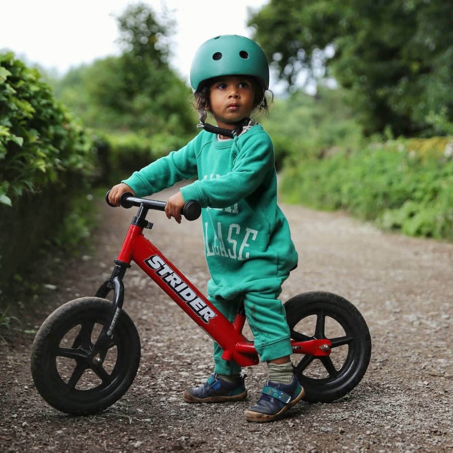 Child on Strider bike - Photo courtesy of Strider Bikes