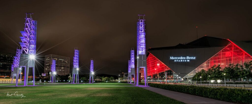 Atlanta's Mercedes-Benz Stadium | Photo by Illiad Connally