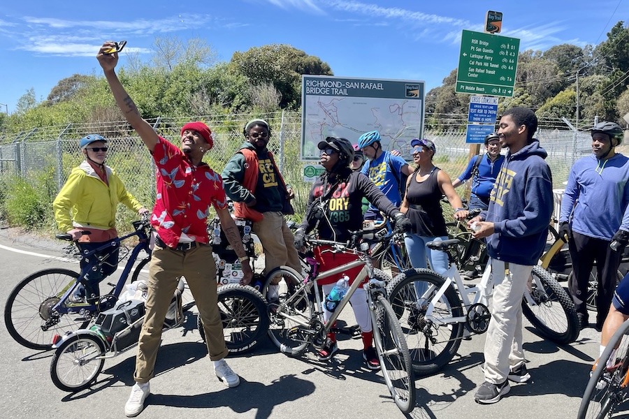 Bridge ride with RICH CITY Rides | Photo by Laura Cohen