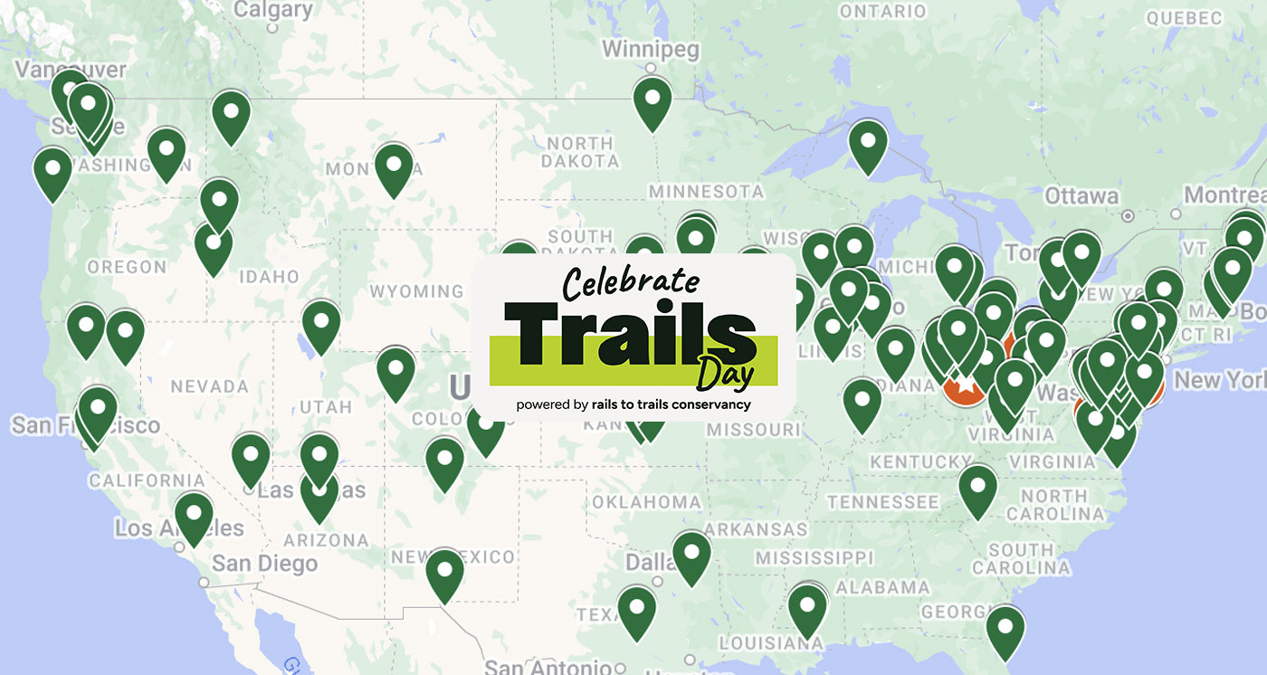 View Celebrate Trails Day Interactive Event Map by RTC