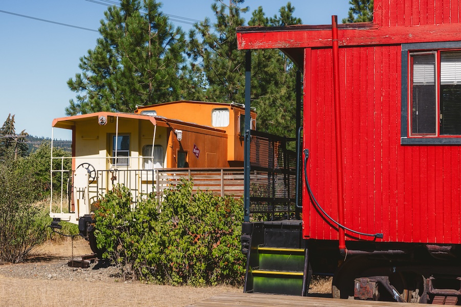 Washington's Iron Horse Inn Bed and Breakfast along the Great American Rail-Trail | Photo courtesy Iron Horse Inn Bed and Breakfast