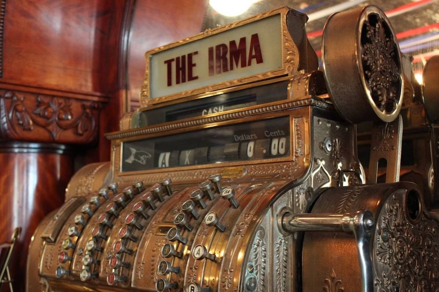 Wyoming's Irma Hotel along the Great American Rail-Trail | Photo courtesy Irma Hotel