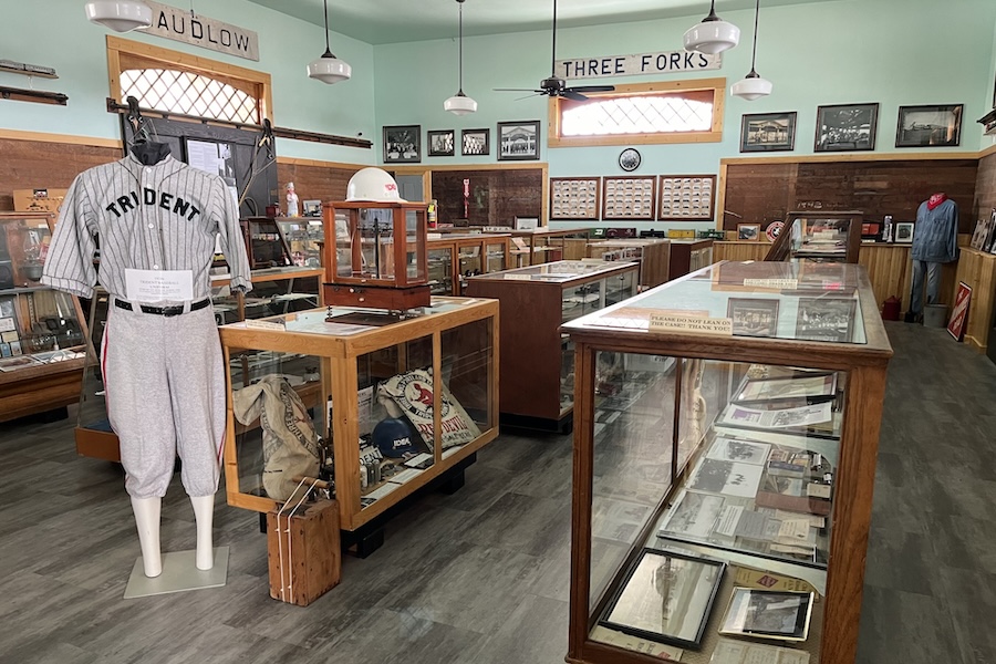 Trident Depot Interior post Renovation | Photo courtesy Three Forks Area Historical Society
