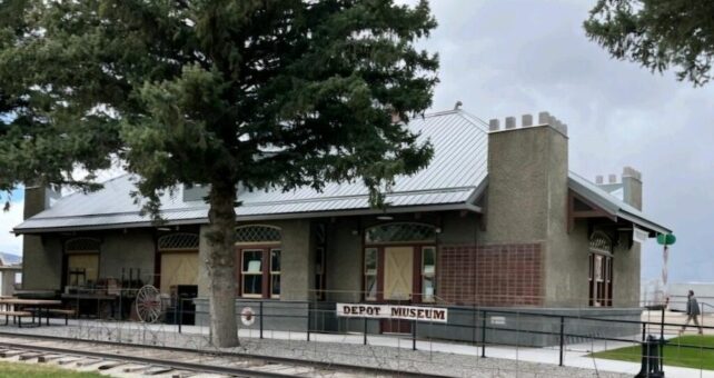 Trident Depot exterior | Photo courtesy Three Forks Area Historical Society