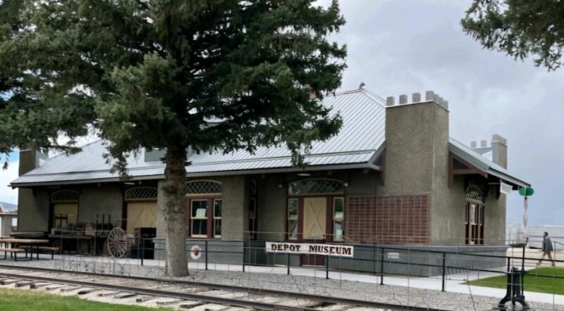 Trident Depot exterior | Photo courtesy Three Forks Area Historical Society