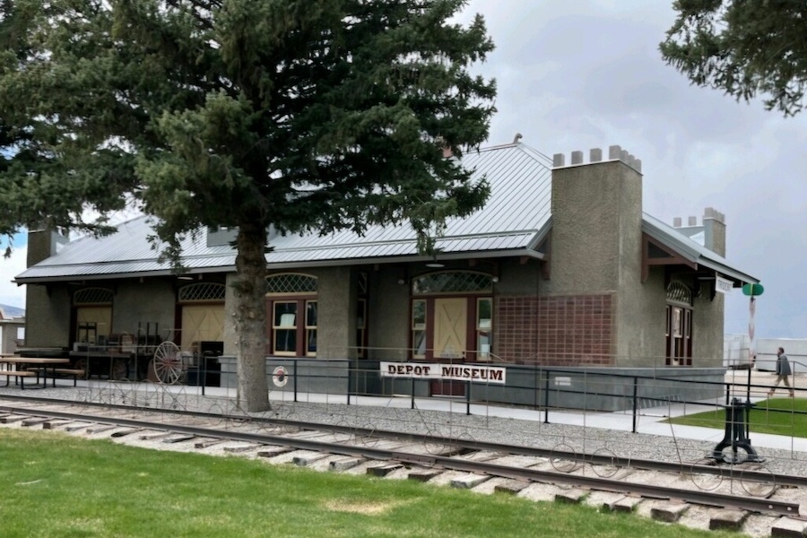 Trident Depot exterior | Photo courtesy Three Forks Area Historical Society