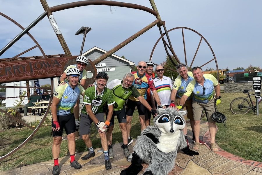 Trailblazer ride on Iowa's Raccoon River Valley Trail | Photo by Jimmy O'Connor