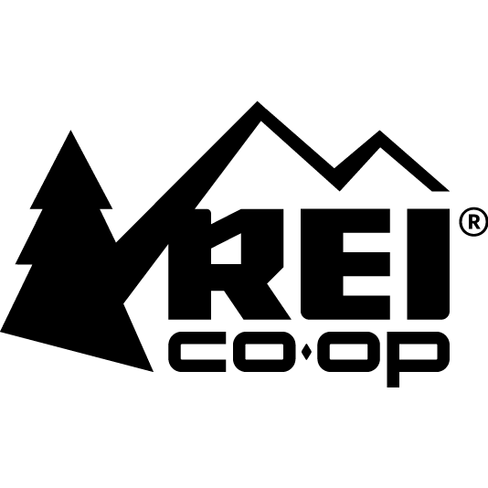 REI black logo