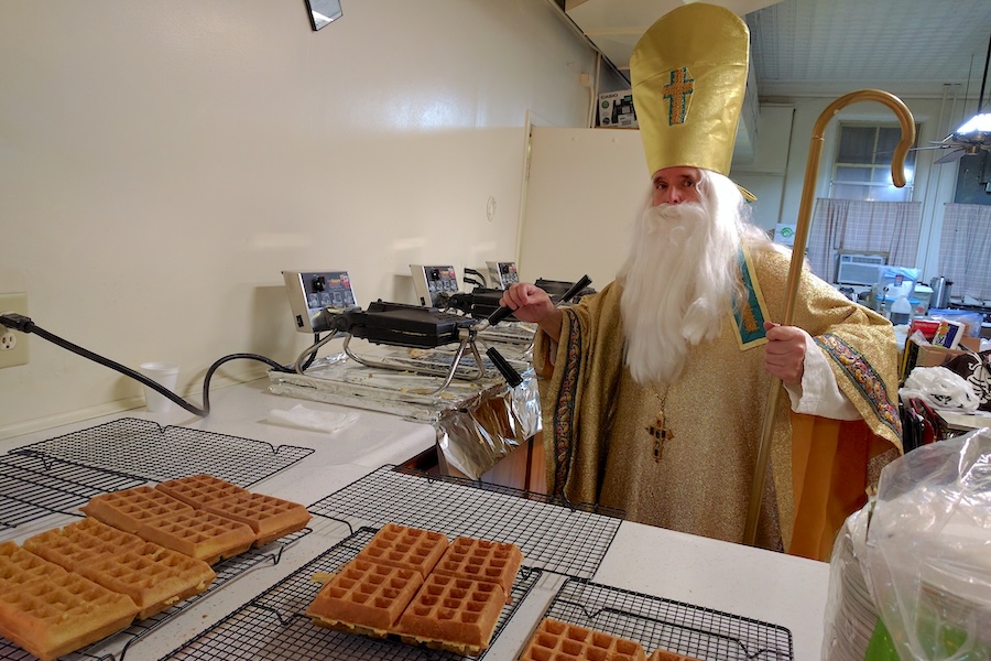 Waffle Breakfast at Center for Belgian Culture in Illinois | Photo courtesy Visit Quad Cities