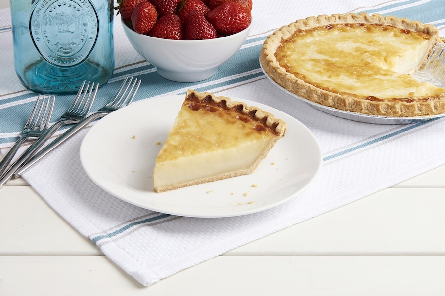 Sugar Cream Pie in Indiana | Photo courtesy Visit Indiana
