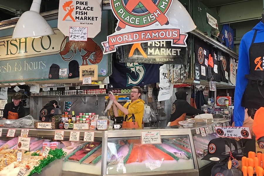 Seattle, Washington's Pike Place Fish Market | Photo by Abbie Schollmeier