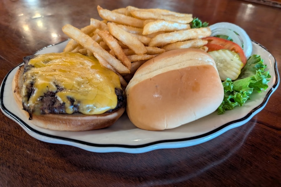 Buffalo Burger in Wyoming | Photo courtesy Irma Hotel and Restaurant