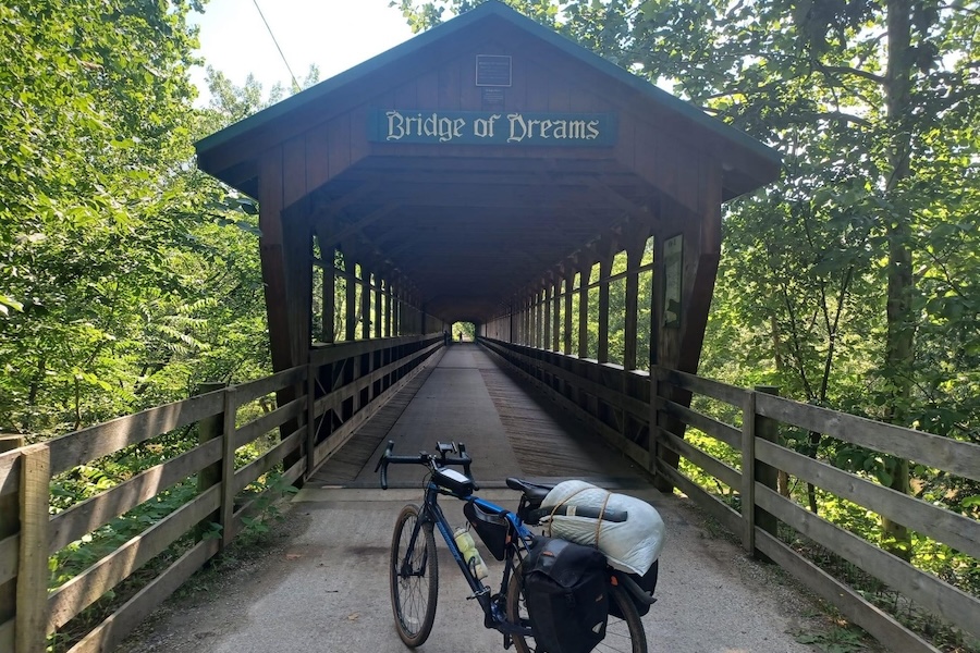 Ohio's Bridge of Dreams along the Mohican Valley Trail | Photo by Craig Martin
