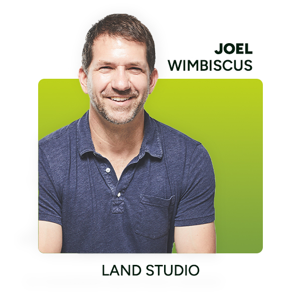 Joel Wimbiscus, Land Studio