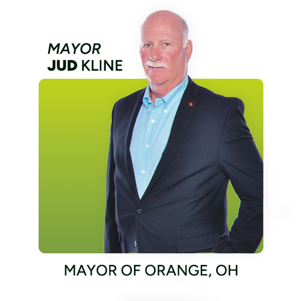 Jud Kline, Mayor of Orange, Ohio