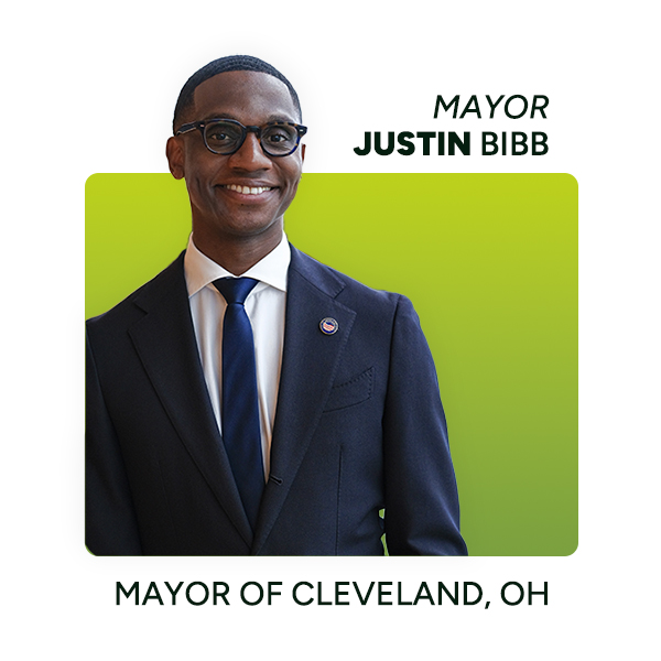 Mayor Juston Bibb, Mayor of Cleveland, Ohio
