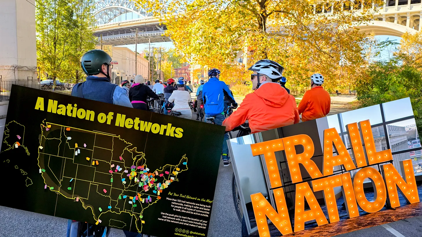 The trail world came together in late October at Rails to Trails Conservancy's 2025 TrailNation Summit in Cleveland, Ohio.