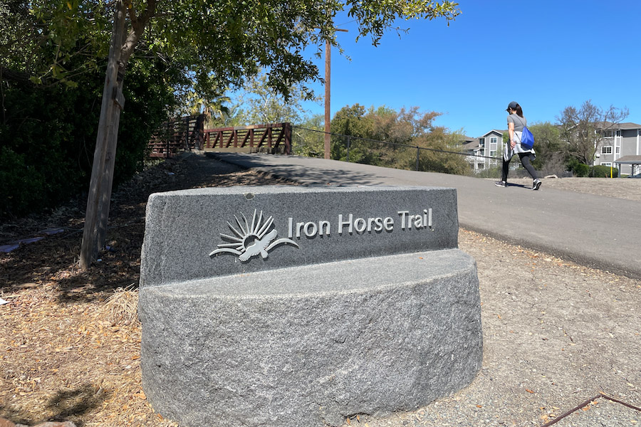 near San Ramon on California's Iron Horse Trail | Photo by Laura Cohen