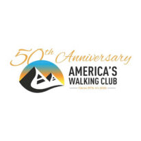 America's Walking Club 50th Anniversary Card From 1976 to 2026