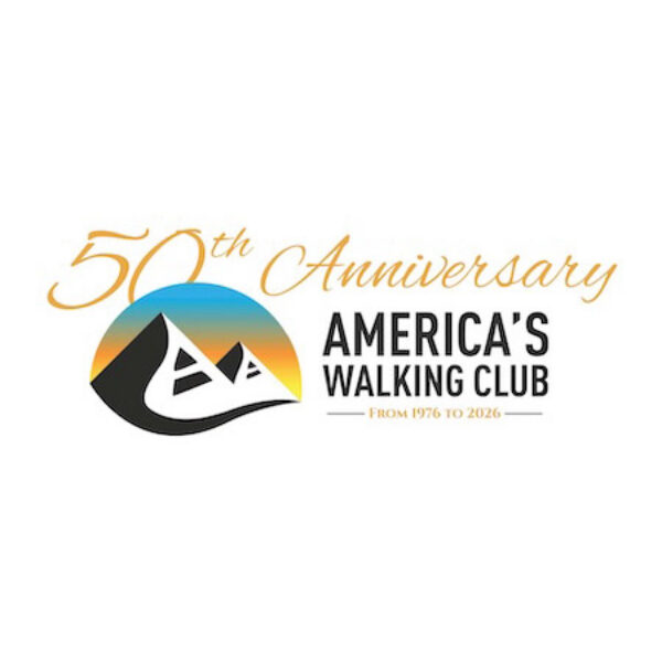 America's Walking Club 50th Anniversary Card From 1976 to 2026