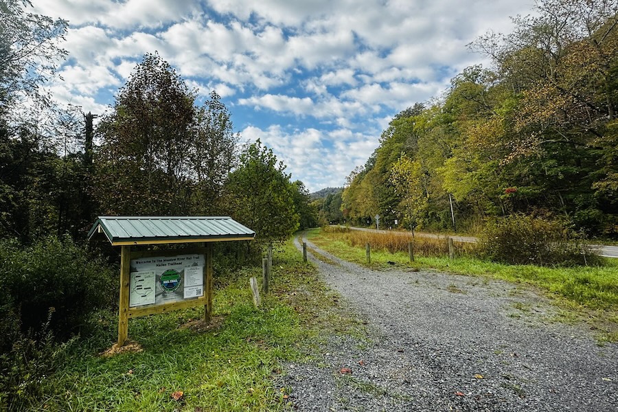 Meadow River Rail Trail in southern West Virginia | Photo courtesy Adventure Meadow River