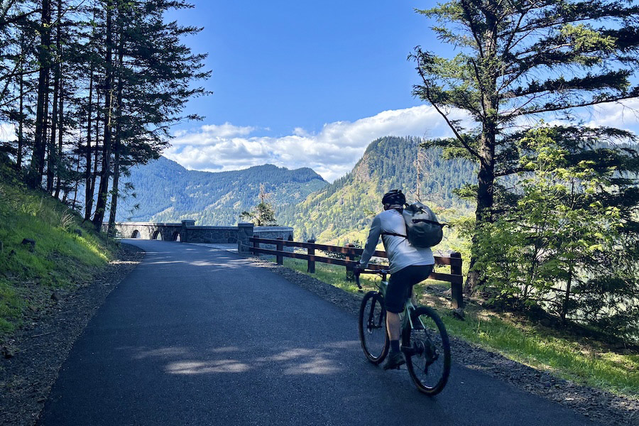 Mitchell Point Segment of Oregon’s Historic Columbia River Highway State Trail | Photo by Glenn Zinkus